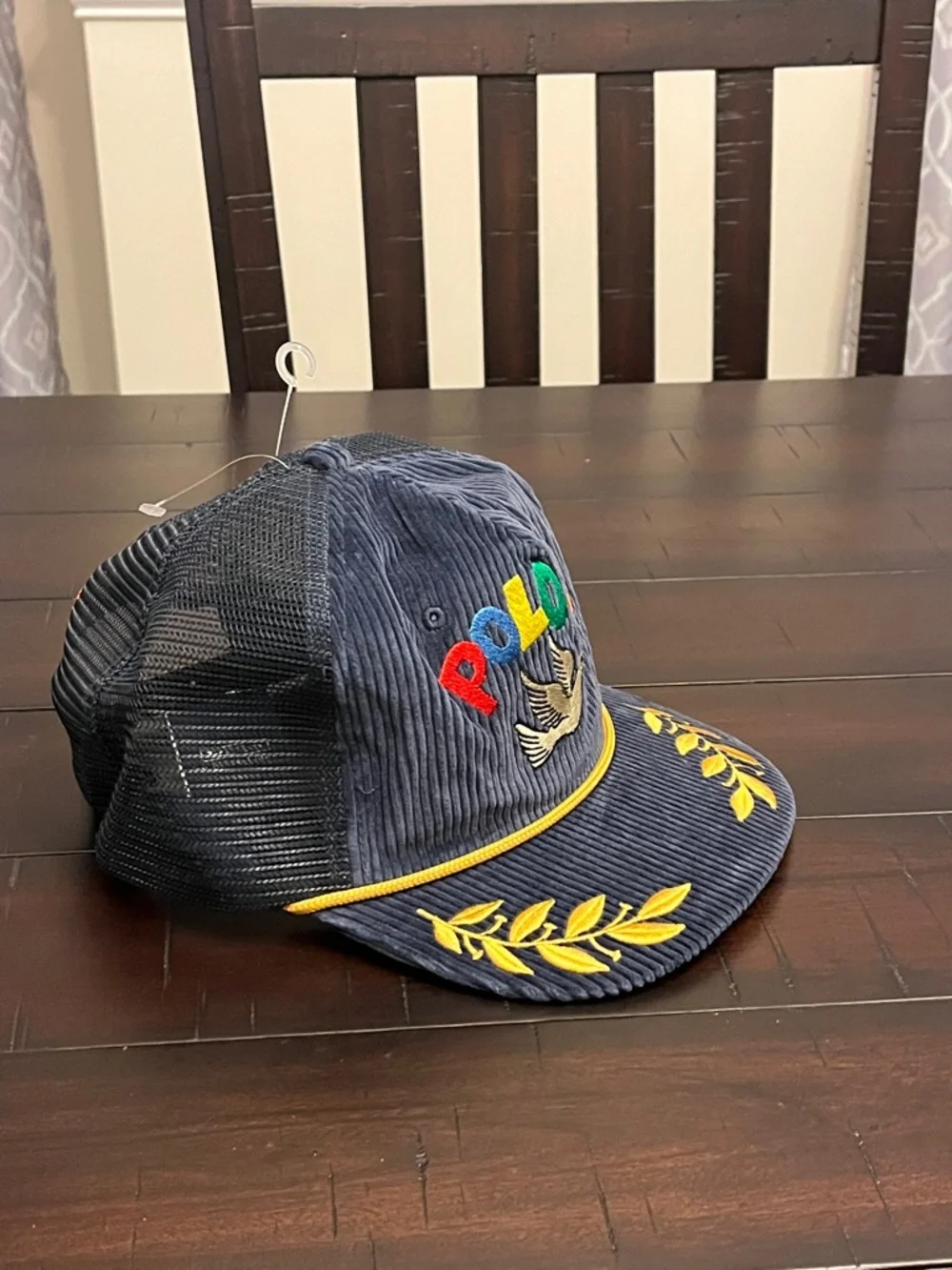 Polo RL Ralph Lauren Peace Love Dove Trucker Hat Cap new One Size